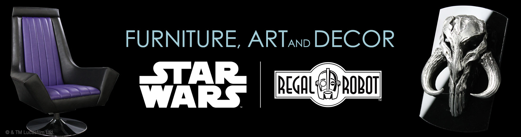 Star Wars furniture by Regal Robot