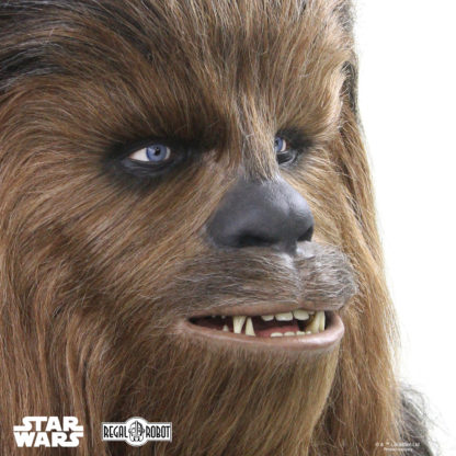 life-sized Chewie bust collectible