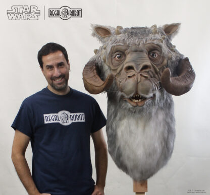 Han Solo's life-sized tauntaun bust from ESB