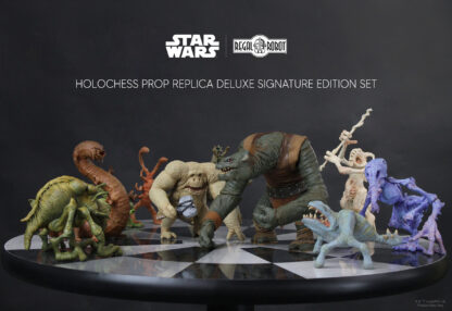 star wars dejarik figures, chess monsters from A New Hope