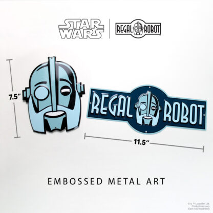 Regal Robot logos sign for wall art
