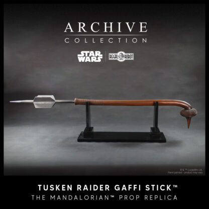 Gaffi stick prop replica from The Mandalorian