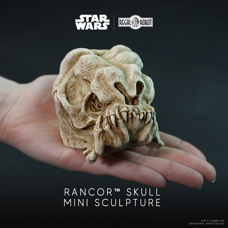Rancor skull from Jabba the Hutt's Palace