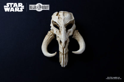 Boba Fett costume skull symbol, mythosaur skull from his armor