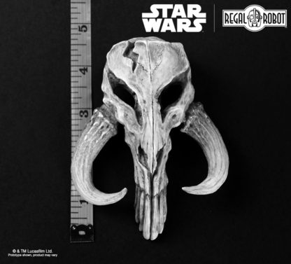 Boba Fett costume skull symbol, mythosaur skull from his armor