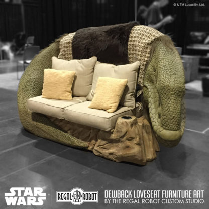Hand carved custom Star wars furniture