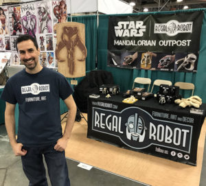 Regal Robot Star Wars booth at Salt Lake Comic Con 2017