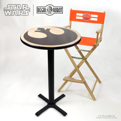 Star Wars Rebel symbol photo top pub table