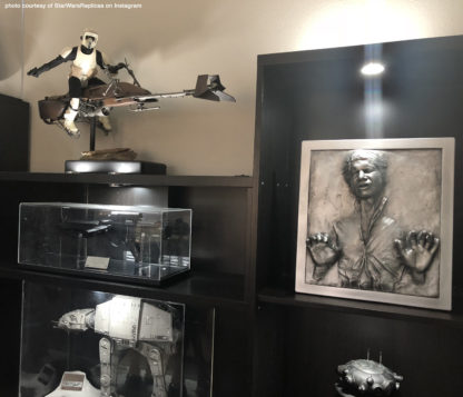 Star Wars replica props and models