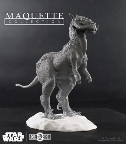 tauntaun statue or figure based on concept art from The Empire Strikes Back