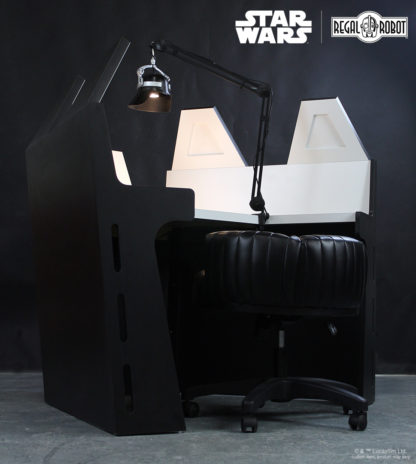 Custom Empire Strikes Back Darth Vader desk created by Regal Robot