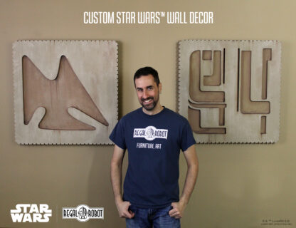 Custom Plaques with Star Wars Docking Bay 94 and Snaggletooth art