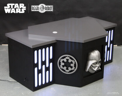Darth Vader furniture with Death Star light panels