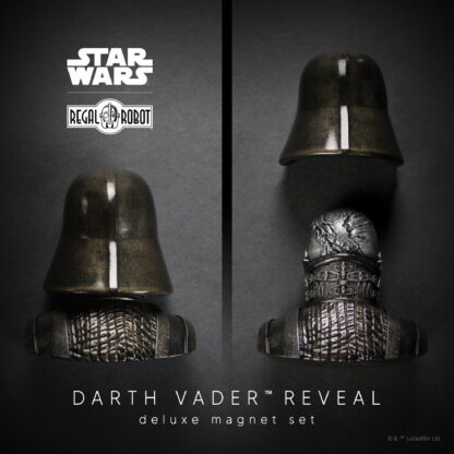 Darth Vader reveal helmet from Empire Strikes Back as magnet set