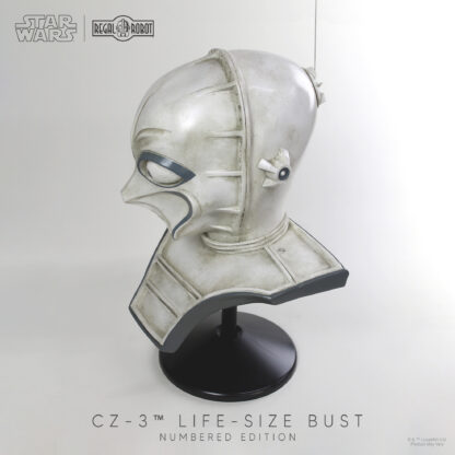 star wars cz-3 droid prop replica bust