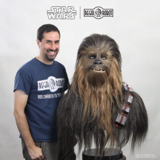 Star Wars lifesize bust of Peter Mayhew as Chewbacca the Wookiee