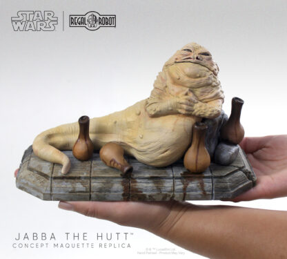 jabba the hutt figure or statue