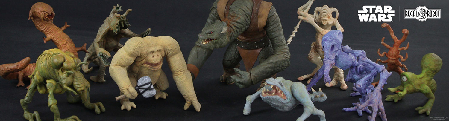star wars dejarik figures, chess monsters from A New Hope