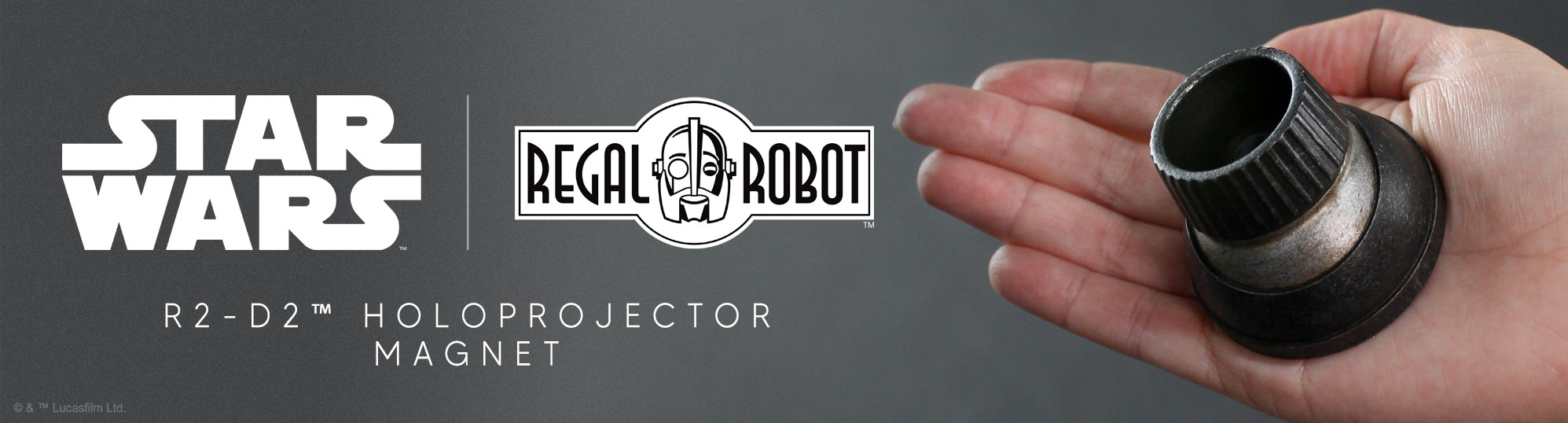 R2-D2 holoprojector as a collectible magnet