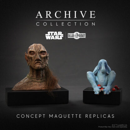 concept maquette prop replicas from Star Wars