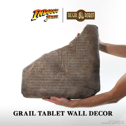 Indiana Jones grail tablet prop from The Last Crusade
