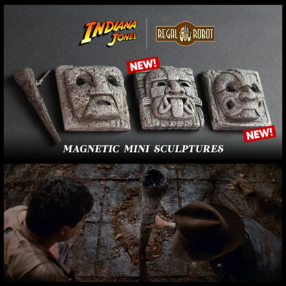Magnets inspired by the Peru Temple from Raiders of the Lost Ark